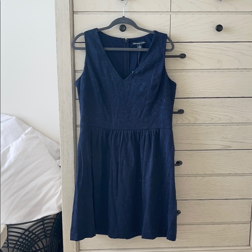American Living Navy Dress